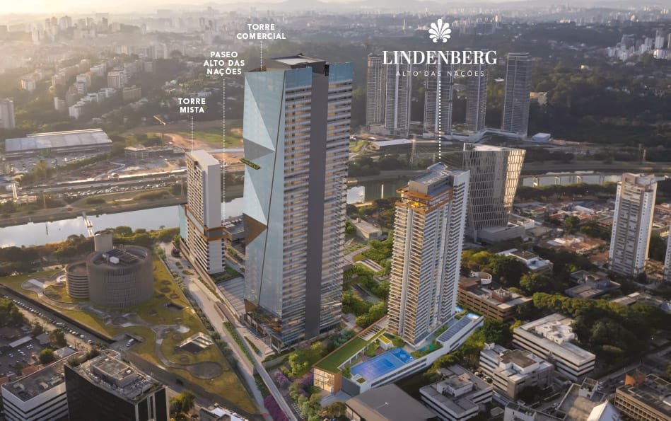 Torre Comercial Paseo E Residencial Lindenberg Alto Das Nações - Complexo Multiuso