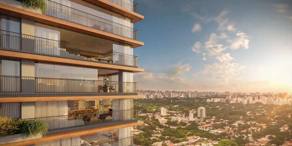 Visar Jardim Europa - Lançamento - Aw Realty - Rua Henrique Monteiro - Jardim Europa - Detalhes Da Fachada