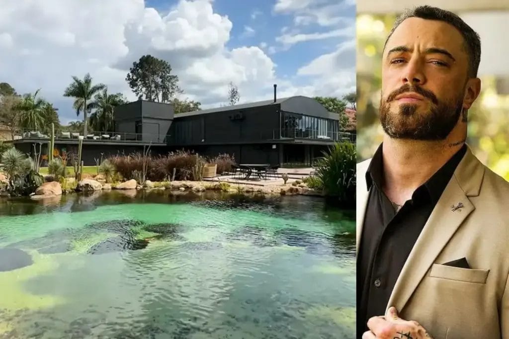 Felipe Titto – Mansão De R$ 30 Milhões Com Lago E Simulação De Deserto