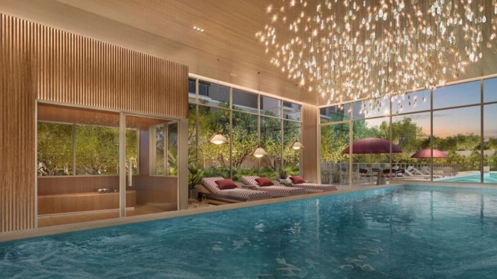 Piscina Externa Com Cascata E Paisagismo No Quattri Cyrela Vila Mariana