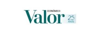 Logo do Valor Econômico, veículo que publicou análise sobre o mercado de imóveis de luxo com participação da iApartamentos.