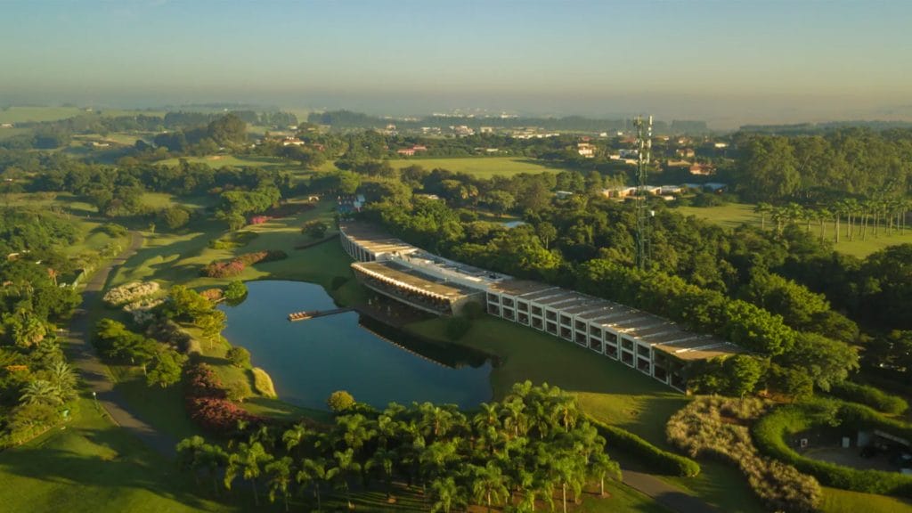 Vista Aérea Da Fazenda Boa Vista Em Porto Feliz, Referência Em Luxo No Campo